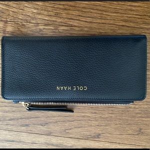 Cole Haan Black Leather Wallet